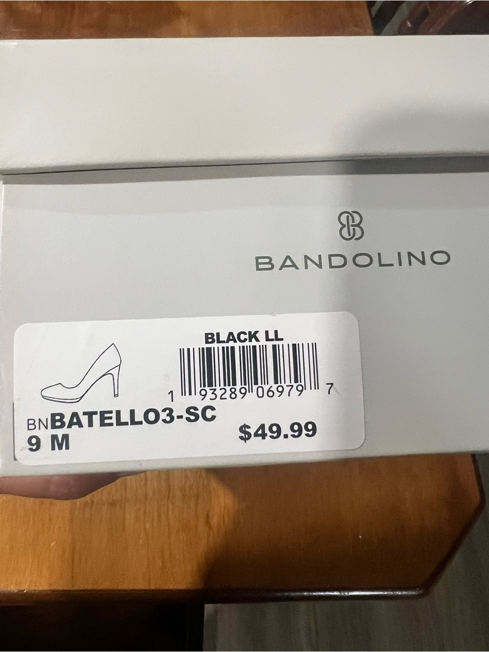 Bandolino Black Classic Pumps. Size 9